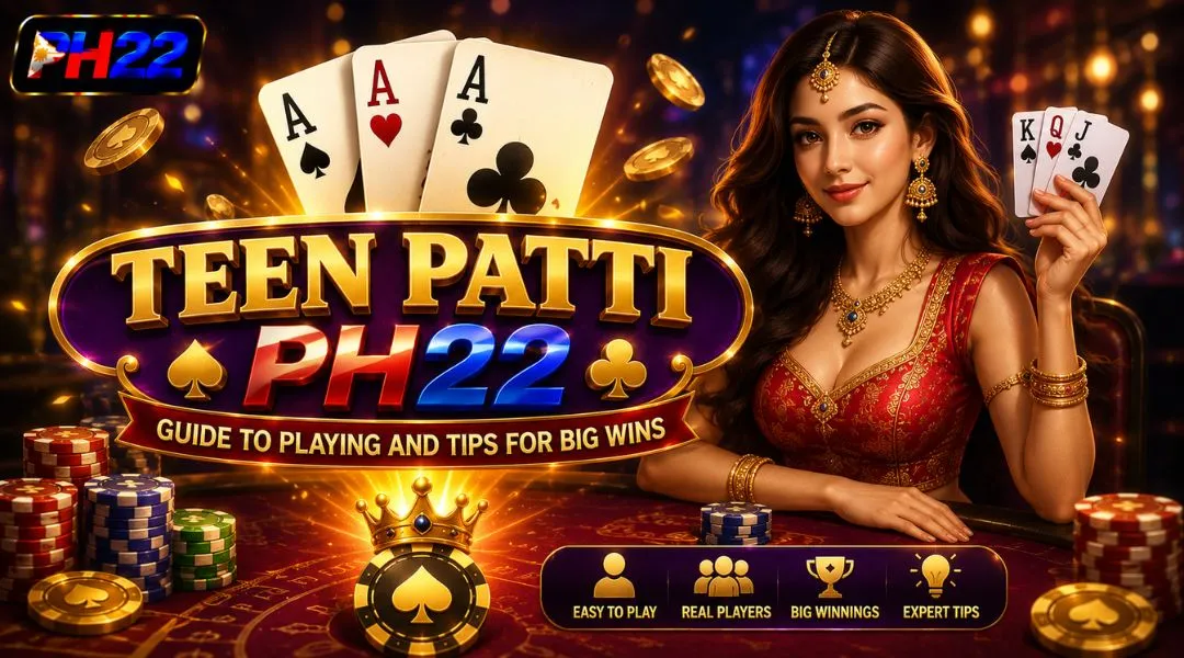 Teen Patti PH22 – Guide to Playing and Tips for Big Wins