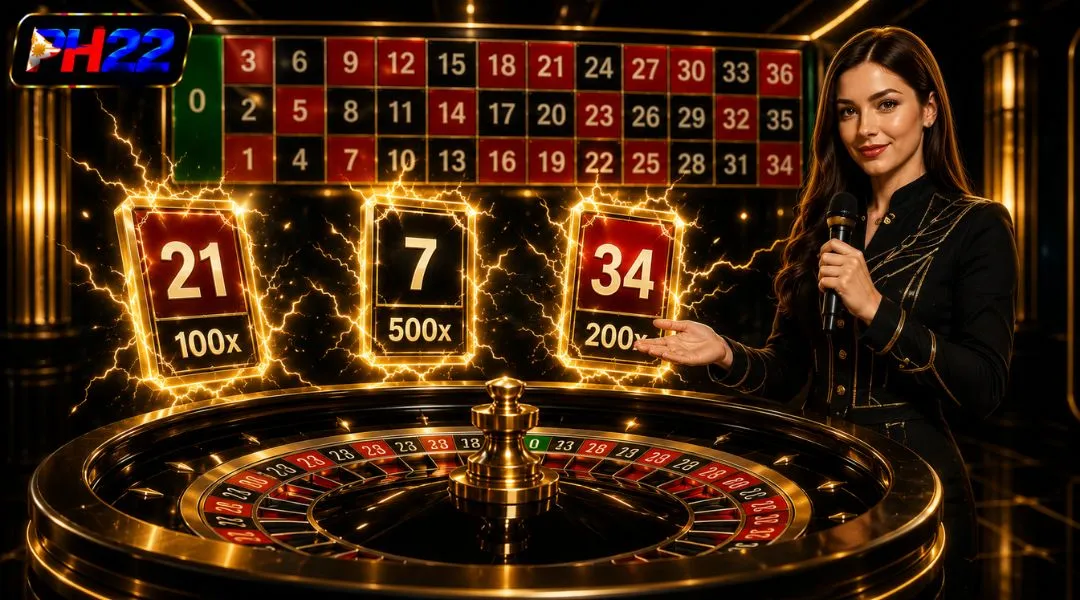 Lightning Roulette - The world's most popular Roulette variant at PH22