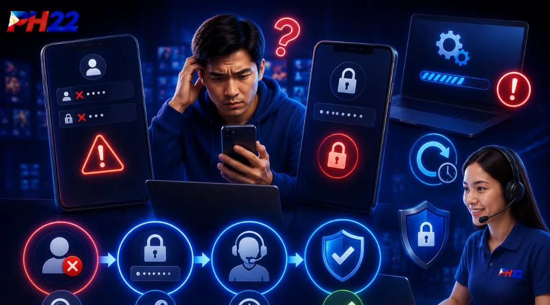 Pay Attention to Issues When Logging into PH22