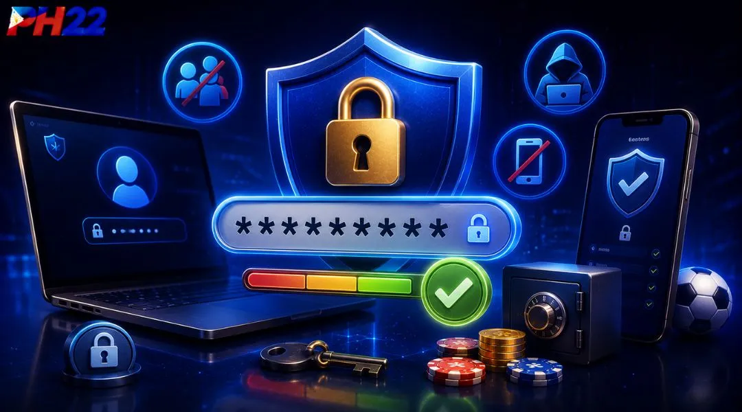 PH22 Players Need to Create Stronger Passwords