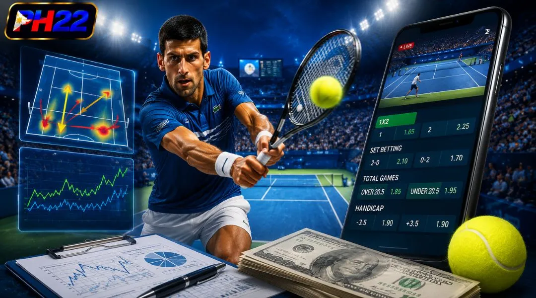 Understanding the basics of Tennis betting at PH22